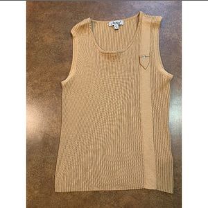 Vintage Co-ord Ribbed Tank and Sweater Set
